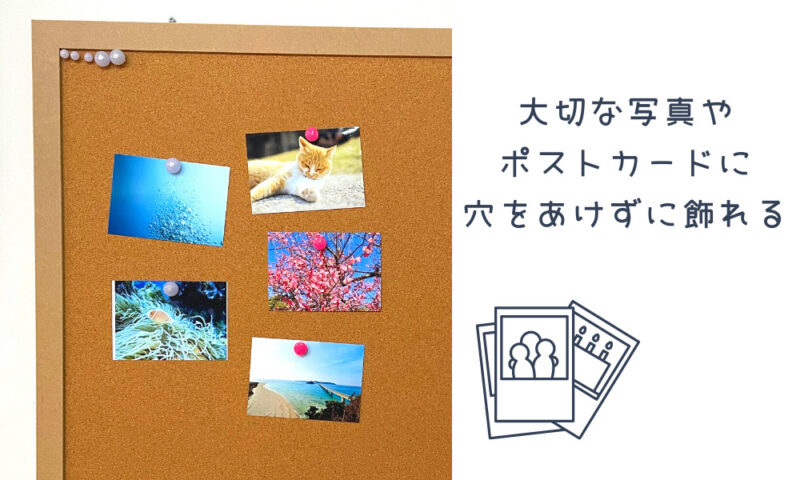 コルクボード写真